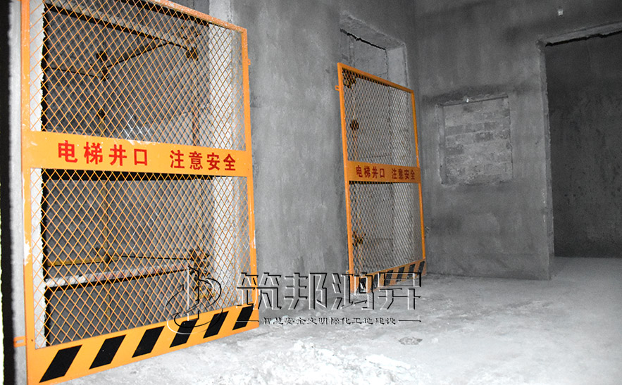 電梯井道防護(hù)門，電梯井水平防護(hù)